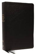 NKJV, Spirit-Filled Life Bible, Third Edition, Genuine Leather, Black Indexed, Red Letter Edition, Comfort Print: Kingdo