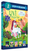 Uni the Unicorn Step Into Reading Boxed Set: Uni Brings Spring; Uni's First Sleepover; Uni Goes to School; Uni Bakes a C