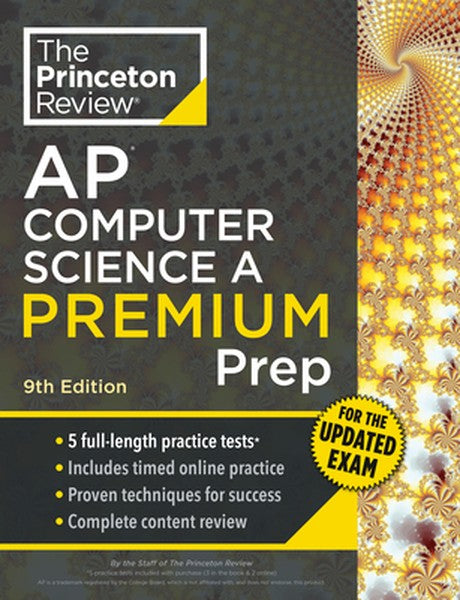 Princeton Review AP Computer Science A Premium Prep, 9th Edition: For the NEW 2026 Exam: 5 Practice Tests + Digital Prac