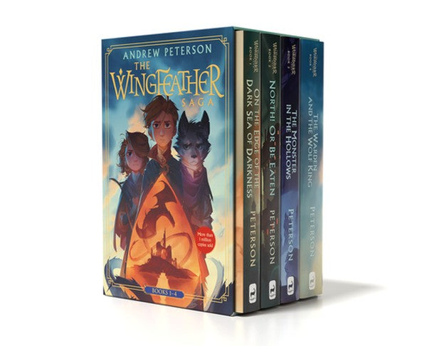Wingfeather Saga Boxed Set: On the Edge of the Dark Sea of Darkness; North! or Be Eaten; The Monster in the Hollows; The