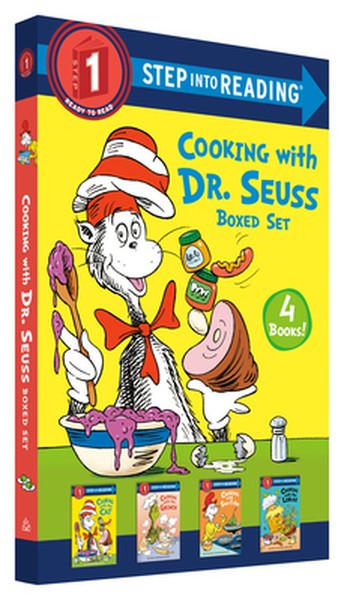 Cooking with Dr. Seuss Step Into Reading 4-Book Boxed Set: Cooking with the Cat; Cooking with the Grinch; Cooking with S