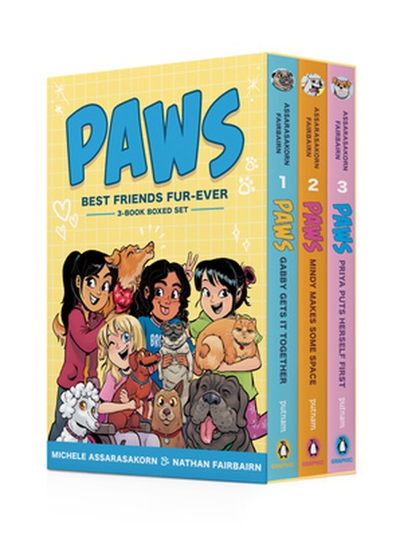 Paws: Best Friends Fur-Ever Boxed Set (Books 1-3): Gabby Gets It Together, Mindy Makes Some Space, Priya Puts Herself Fi