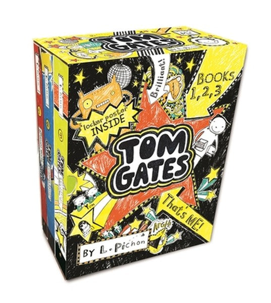 Tom Gates That's Me! (Books One, Two, Three): (Box Set of Funny Illustrated Chapter Books for Middle Grade Readers Ages 
