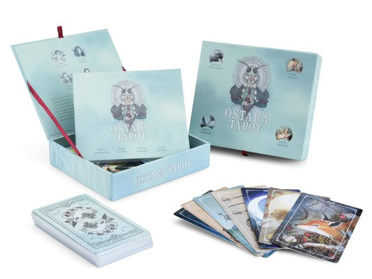 Ostara Tarot: (Tarot Kit Box Set with 78 Cards and Guide Book) [With Guidebook]