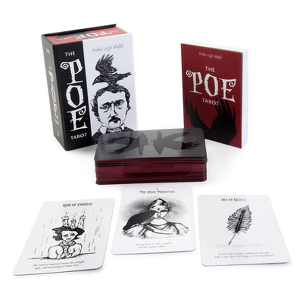 The Poe Tarot: (Tarot Kit Box Set with 78 Cards and Guide Book)