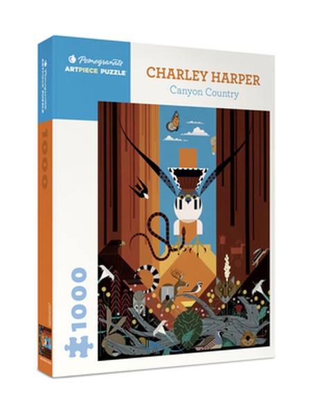 Charley Harper: Canyon Country 1000-Piece Jigsaw Puzzle