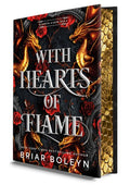 With Hearts of Flame (Deluxe Limited Edition): A Dark Academia Romantasy Novel of Vampires and Dragons Featuring Stencil