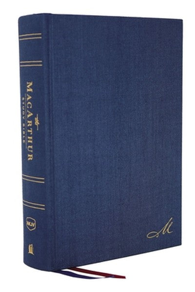 Nkjv, MacArthur Study Bible, 2nd Edition, Cloth Over Board, Blue, Comfort Print: Unleashing God's Truth One Verse at a T