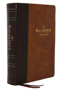Nkjv, MacArthur Study Bible, 2nd Edition, Leathersoft, Brown, Comfort Print: Unleashing God's Truth One Verse at a Time