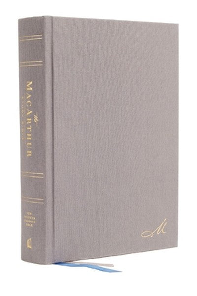 Nasb, MacArthur Study Bible, 2nd Edition, Hardcover, Gray, Comfort Print: Unleashing God's Truth One Verse at a Time