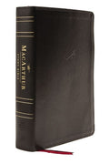 Nasb, MacArthur Study Bible, 2nd Edition, Leathersoft, Black, Thumb Indexed, Comfort Print: Unleashing God's Truth One V