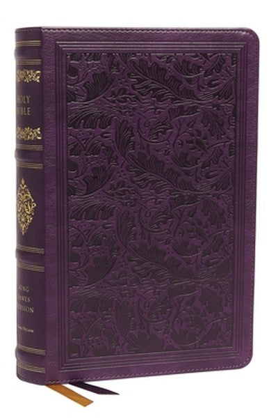 Kjv, Sovereign Collection Bible, Personal Size, Leathersoft, Purple, Red Letter Edition, Comfort Print: Holy Bible, King