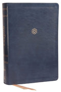 Niv, the Woman's Study Bible, Leathersoft, Blue, Full-Color, Thumb Indexed: Receiving God's Truth for Balance, Hope, and