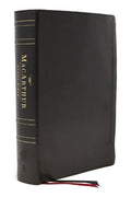 Esv, MacArthur Study Bible, Black Genuine Leather, Thumb Indexed: Unleashing God's Truth One Verse at a Time (Holy Bible