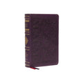 Nkjv, Personal Size Reference Bible, Sovereign Collection, Leathersoft, Purple, Red Letter, Comfort Print: Holy Bible, N