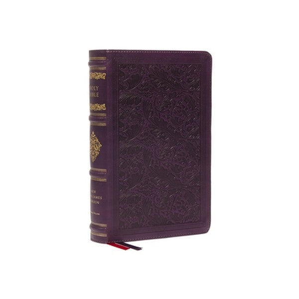 Nkjv, Personal Size Reference Bible, Sovereign Collection, Leathersoft, Purple, Red Letter, Comfort Print: Holy Bible, N