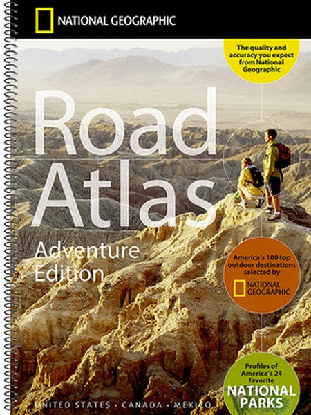 National Geographic Road Atlas 2027: Adventure Edition [United States, Canada, Mexico]