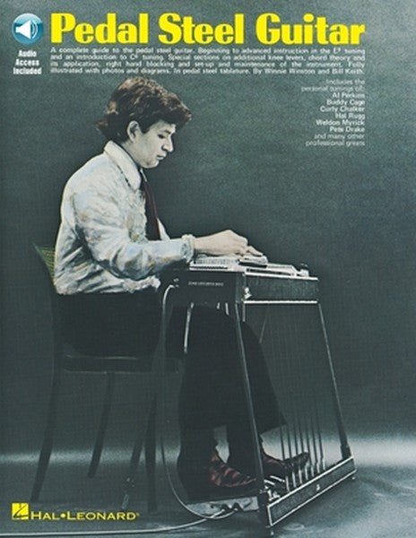 Pedal Steel Guitar Instructional Book with Online Audio Learn E9 and C6 Tuning Beginner to Advanced Techniques