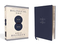 Niv/NVI Bilingual Bible, Revised Text 2022, Leathersoft, Navy / Niv/Nvi, Biblia Bilingüe, Revisión 2022, Leathersoft, Az