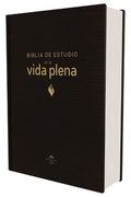 Rvr60, Biblia de Estudio de la Vida Plena, Edición Clásica, Tapa Dura, Palabras de Jesús En Rojo, Comfort Print