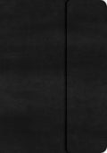 KJV Large Print Compact Reference Bible, Black Leathertouch with Magnetic Flap