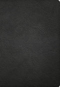 NASB Super Giant Print Reference Bible, Black Genuine Leather, Indexed