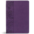 CSB Super Giant Print Reference Bible, Value Edition, Purple Leathertouch