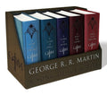 George R. R. Martin's a Game of Thrones Leather-Cloth Boxed Set (Song of Ice Andfire Series): A Game of Thrones, a Clash