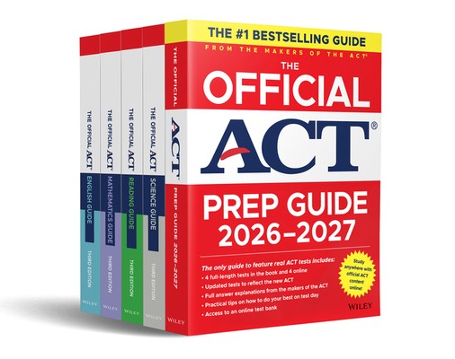 The Official ACT Prep & Subject Guides 2026-2027 Complete Set