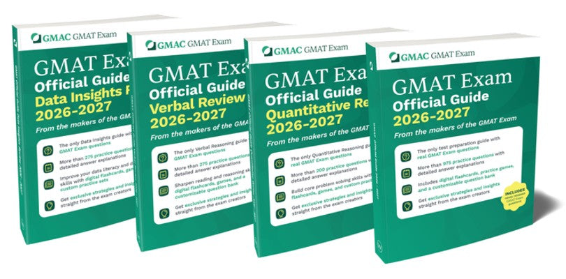 GMAT Official Guide 2026-2027 Bundle: Books + Online Question Bank