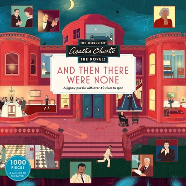 The World of Agatha Christie: And Then There Were None a 1000-Piece Jigsaw Puzzle: Illustrated by Ruby Ash