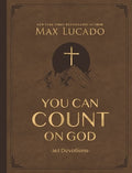 You Can Count on God, Large Text Leathersoft: 365 Daily Devotions for Hope and Peace (a One-Year Devotional) - The Perfe