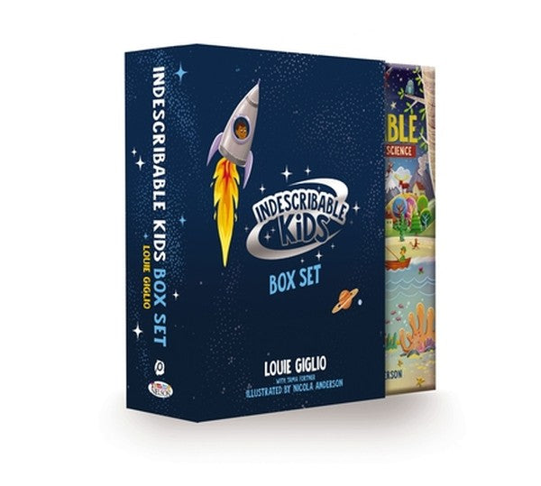 Indescribable Kids Box Set with Poster (Indescribable, How Great Is Our God, the Wonder of Creation): Includes 3 Devotio