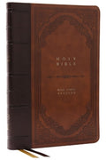 KJV Holy Bible: Giant Print Thinline Bible, Brown Leathersoft, Red Letter, Comfort Print: King James Version (Vintage Se