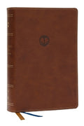 Enduring Word Study Bible: Pastoral Commentary from Every Chapter of the Bible (Nkjv, Brown Leathersoft, Red Letter, Com