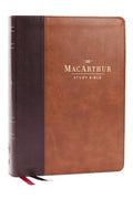 Lsb, MacArthur Study Bible, Brown Leathersoft, Comfort Print: Unleashing God's Truth One Verse at a Time (Holy Bible, Le