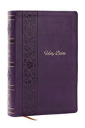 NKJV Bible: Personal Size Giant Print, Purple Leathersoft, Holy Bible, Red Letter, Comfort Print: New King James Version
