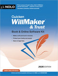 Quicken Willmaker & Trust 2026: Book & Online Software Kit