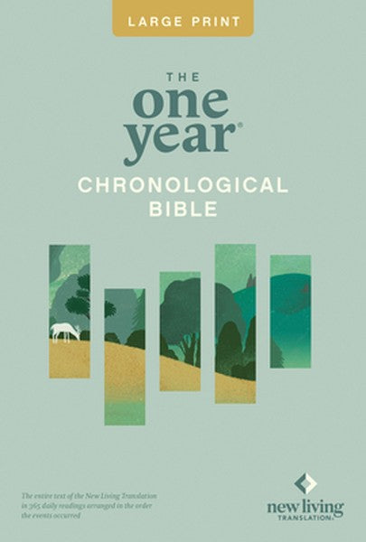 One Year Chronological Bible-NLT-Premium Slimline Large Print