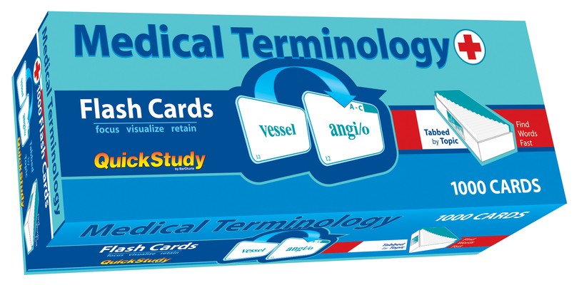 Medical Terminology 1000 Flash Cards: A Quickstudy Tool