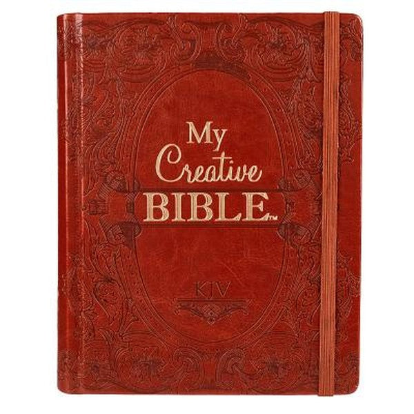 KJV My Creative Bible (Faux Leather Hardcover, Saddle Tan)