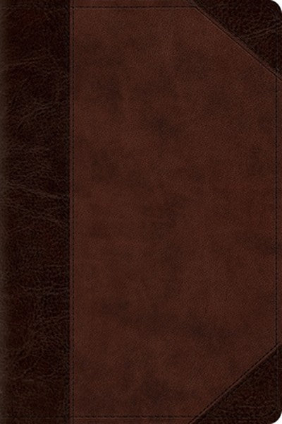 ESV Personal Reference Bible (Trutone, Brown/Walnut, Portfolio Design)