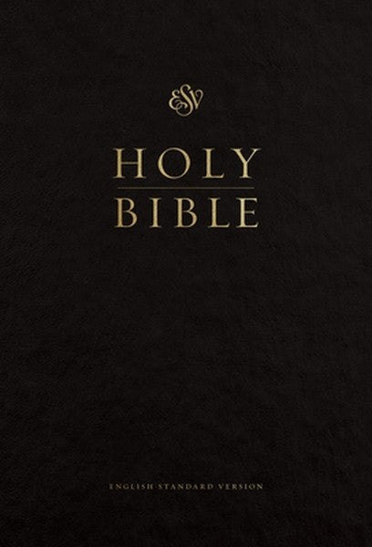 ESV Pew and Worship Bible, Large Print (Black)