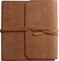 ESV Journaling Study Bible (Natural Leather, Brown, Flap with Strap)