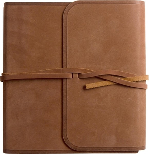ESV Journaling Study Bible (Natural Leather, Brown, Flap with Strap)
