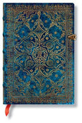 Azure MIDI Lined Hardcover Journal, 240pg, 120gsm by Paperblanks (Equinoxe)