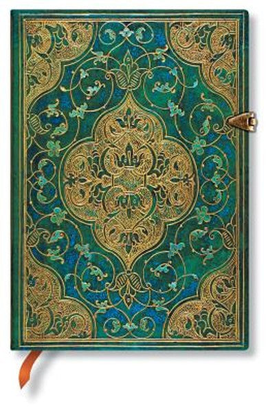 Turquoise Chronicles MIDI Lined Hardcover Journal, 240pg, 120gsm, Chroniques by Paperblanks (Turquoise Chronicles)