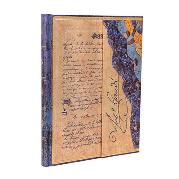 Gaudi, the Manuscript of Reus Ultra Lined Hardcover Journal, 144pg, 120gsm, Antoni Gaudi Collection by Paperblanks (Embe