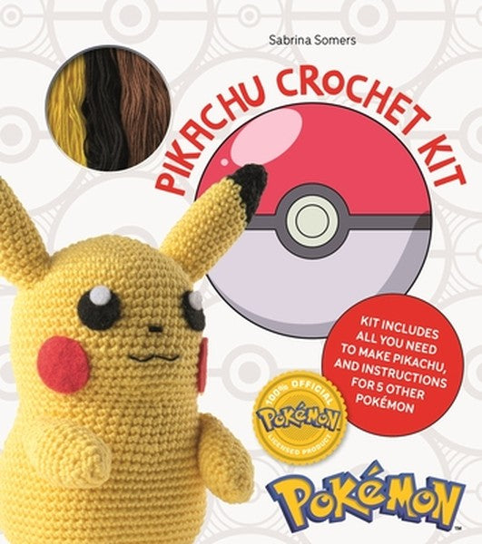 Pokémon Crochet Pikachu Book & Kit: Kit Includes All You Need to Make Pikachu and Instructions for 5 Other Pokémon