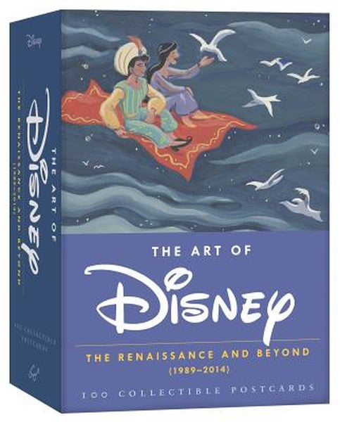The Art of Disney: The Renaissance and Beyond (1989 - 2014) 100 Collectible Postcards (Disney Postcards, Cute Postcards 
